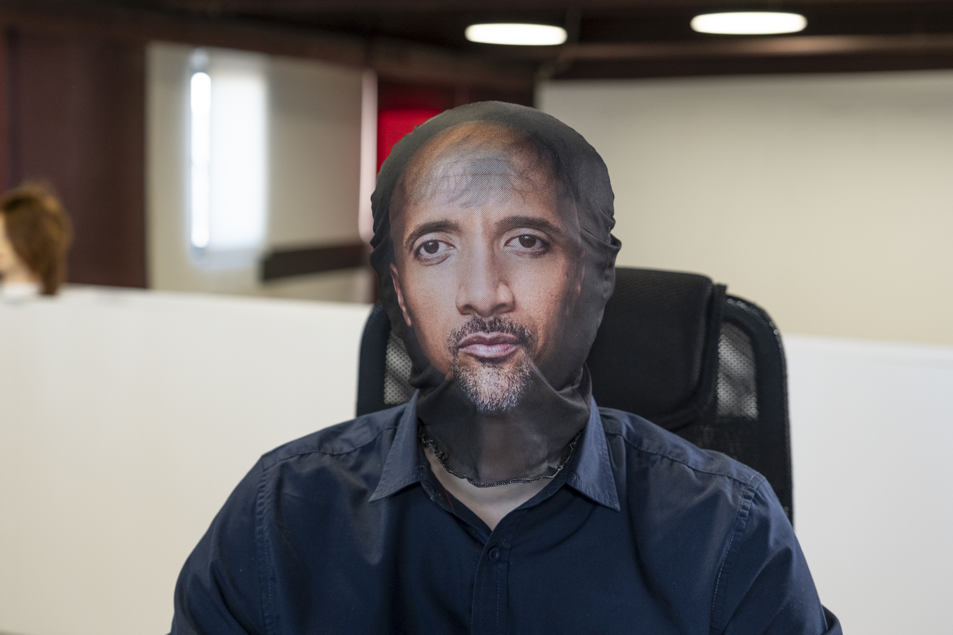 Ataque con máscara de media de nailon - demo